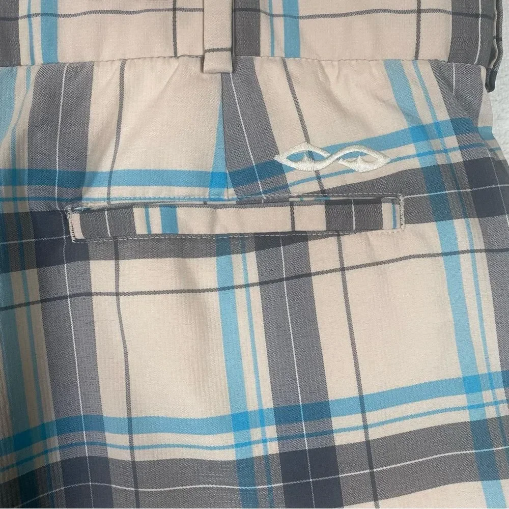 Snake Eyes Dry 18 Plaid Shorts Size 38